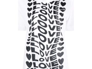 T-shirt με κοντά μανίκια Love Moschino W4F154HM3876